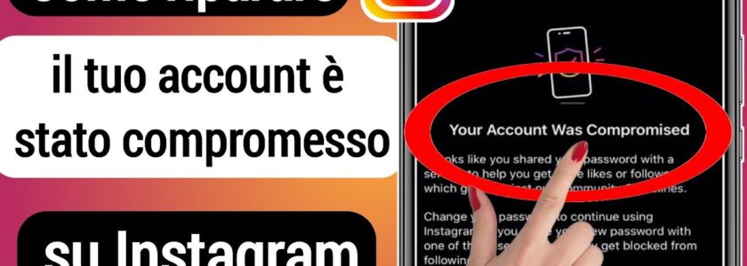 “Il tuo account è stato compromesso”. Come recuperare il profilo Instagram